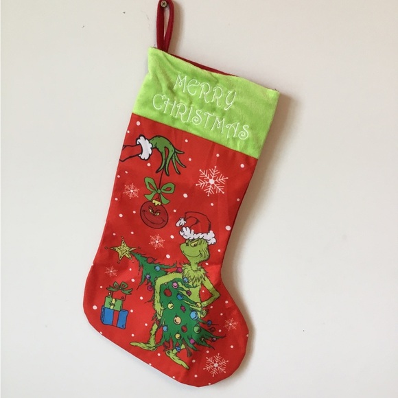 “Merry Christmas” 18” Large Christmas Stocking - Picture 1 of 2